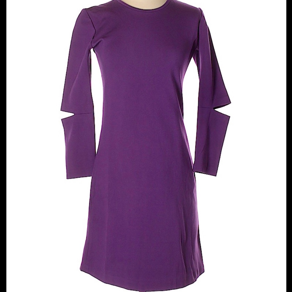 Cynthia Rowley Purple Body Con Dress